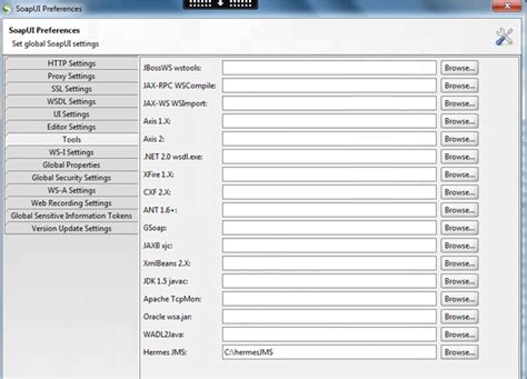 hermes ui|soapui hermes config.